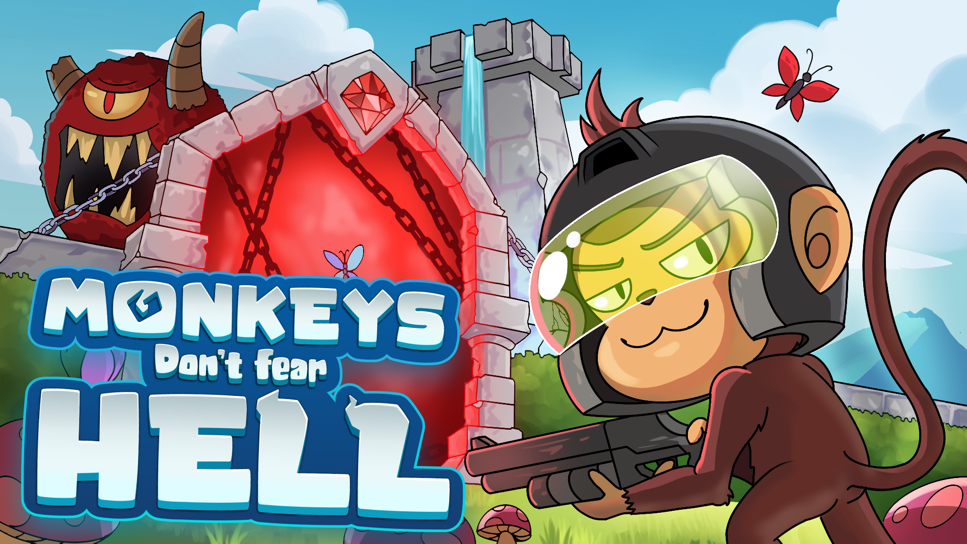 Monkeys Don’t Fear Hell game artwork