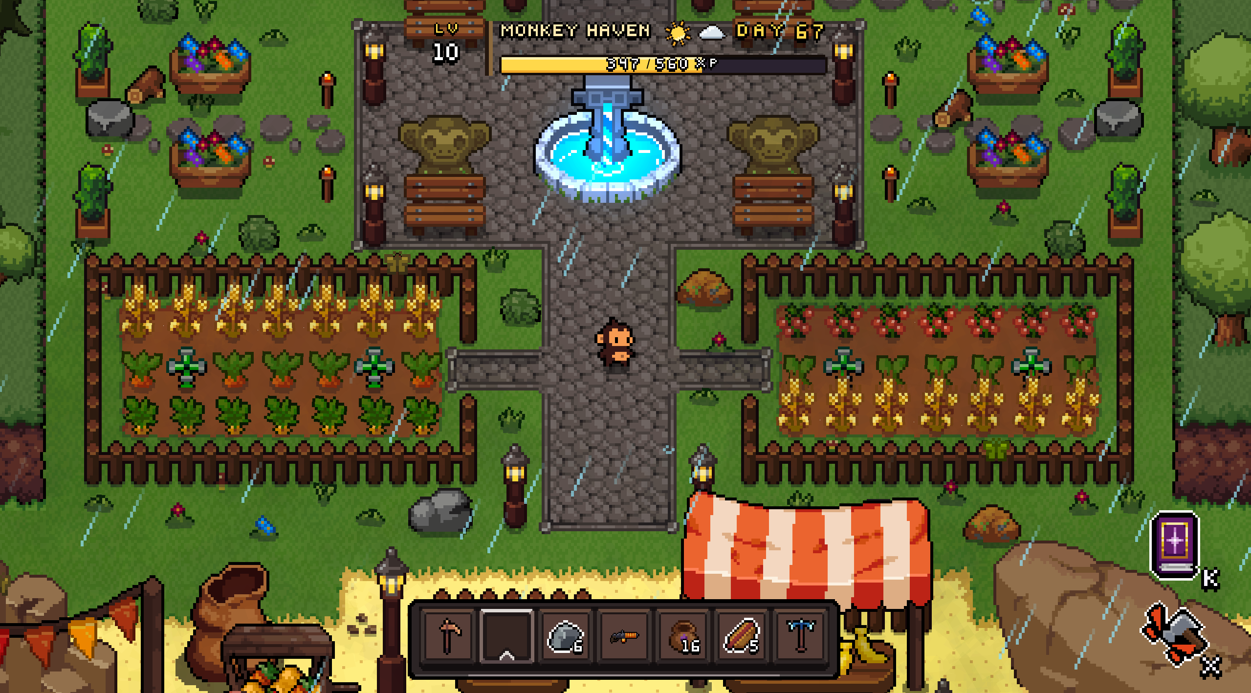 Monkeys Don’t Fear Hell: Town Square Rain