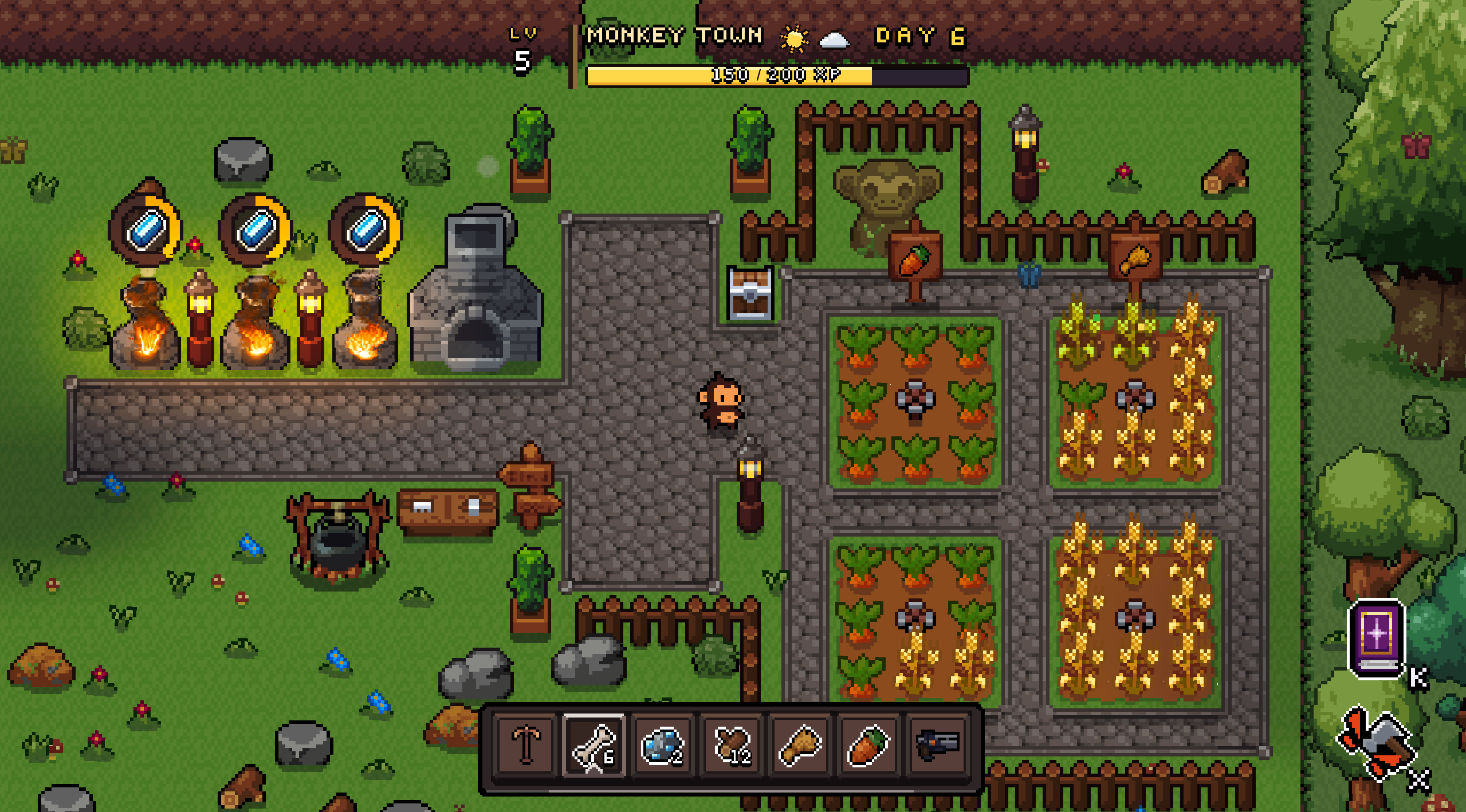 Monkeys Don’t Fear Hell: Workshop And Crops