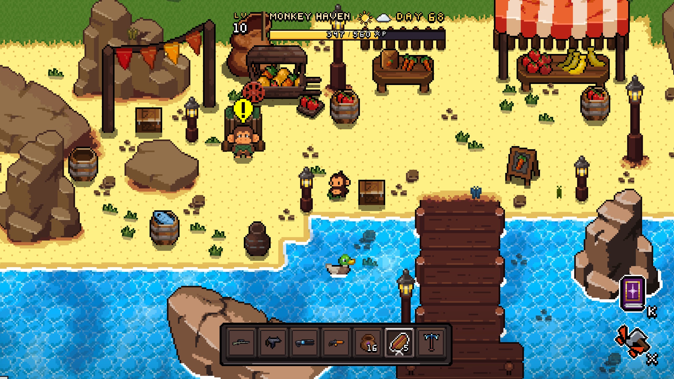 Monkeys Don’t Fear Hell: Beach Market
