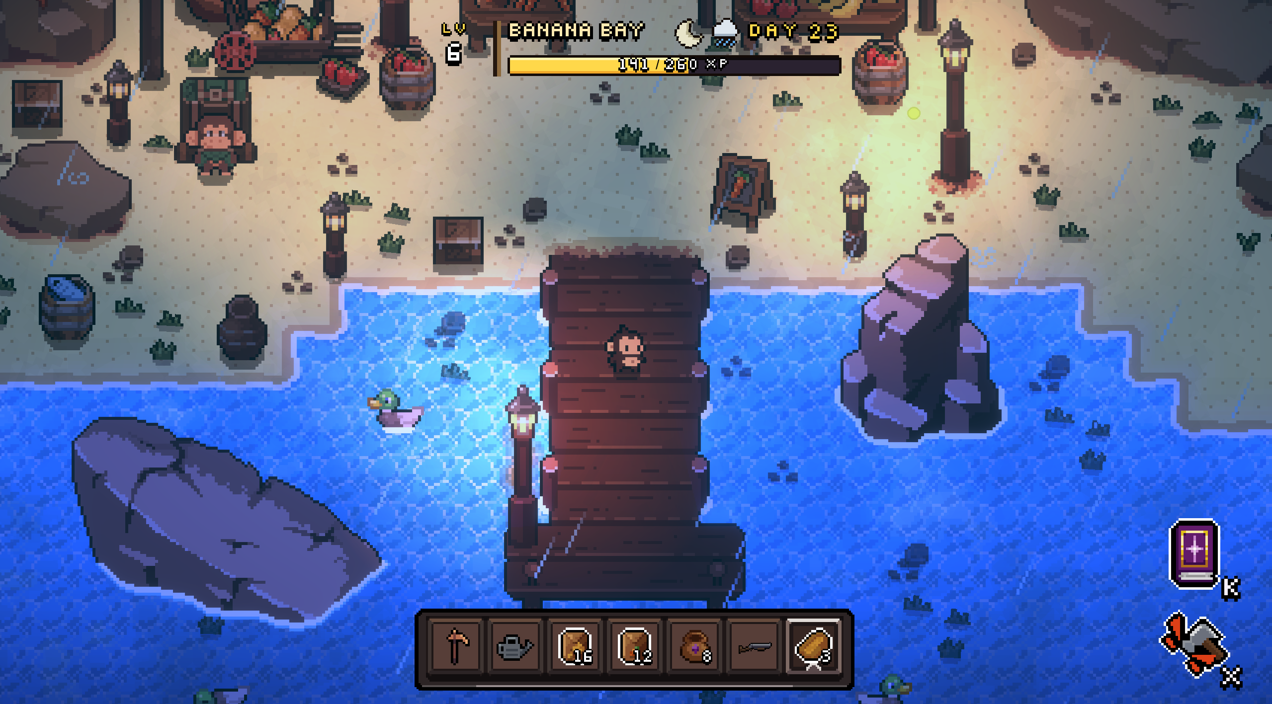 Monkeys Don’t Fear Hell: Dock Evening