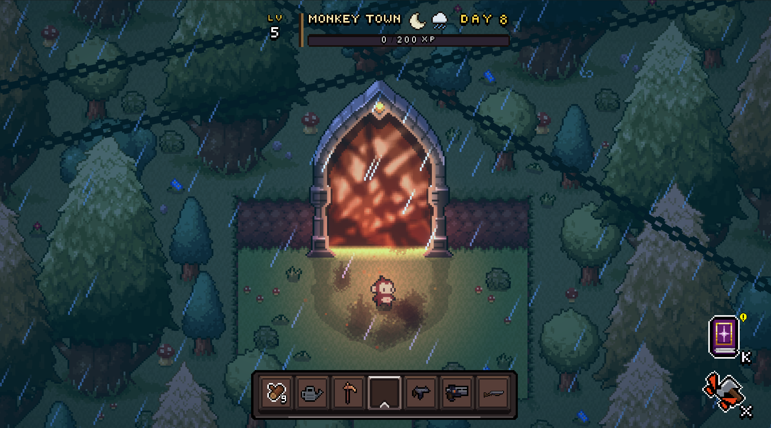 Monkeys Don’t Fear Hell: Hell Portal Night