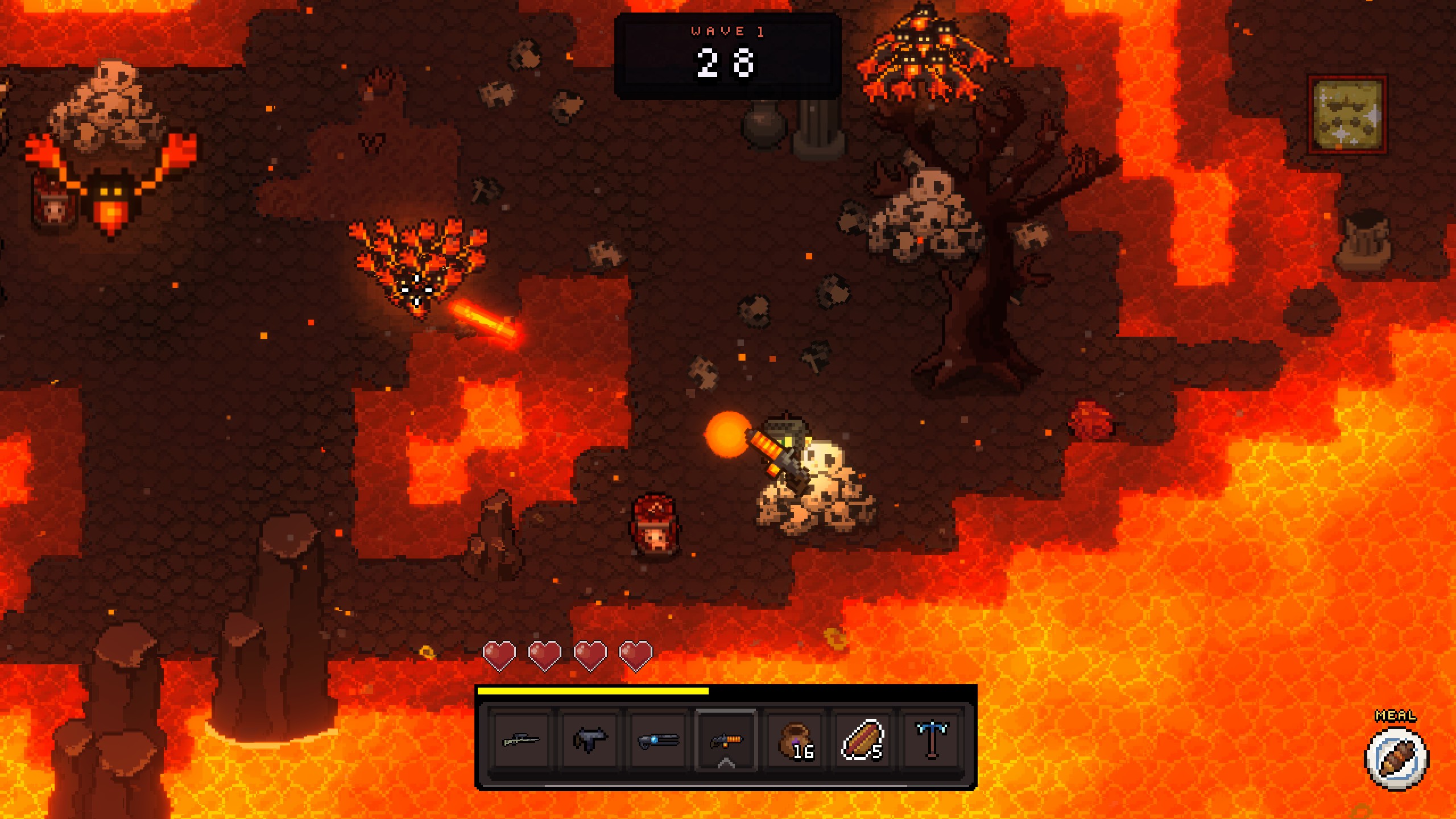 Monkeys Don’t Fear Hell: Lava Fields Combat