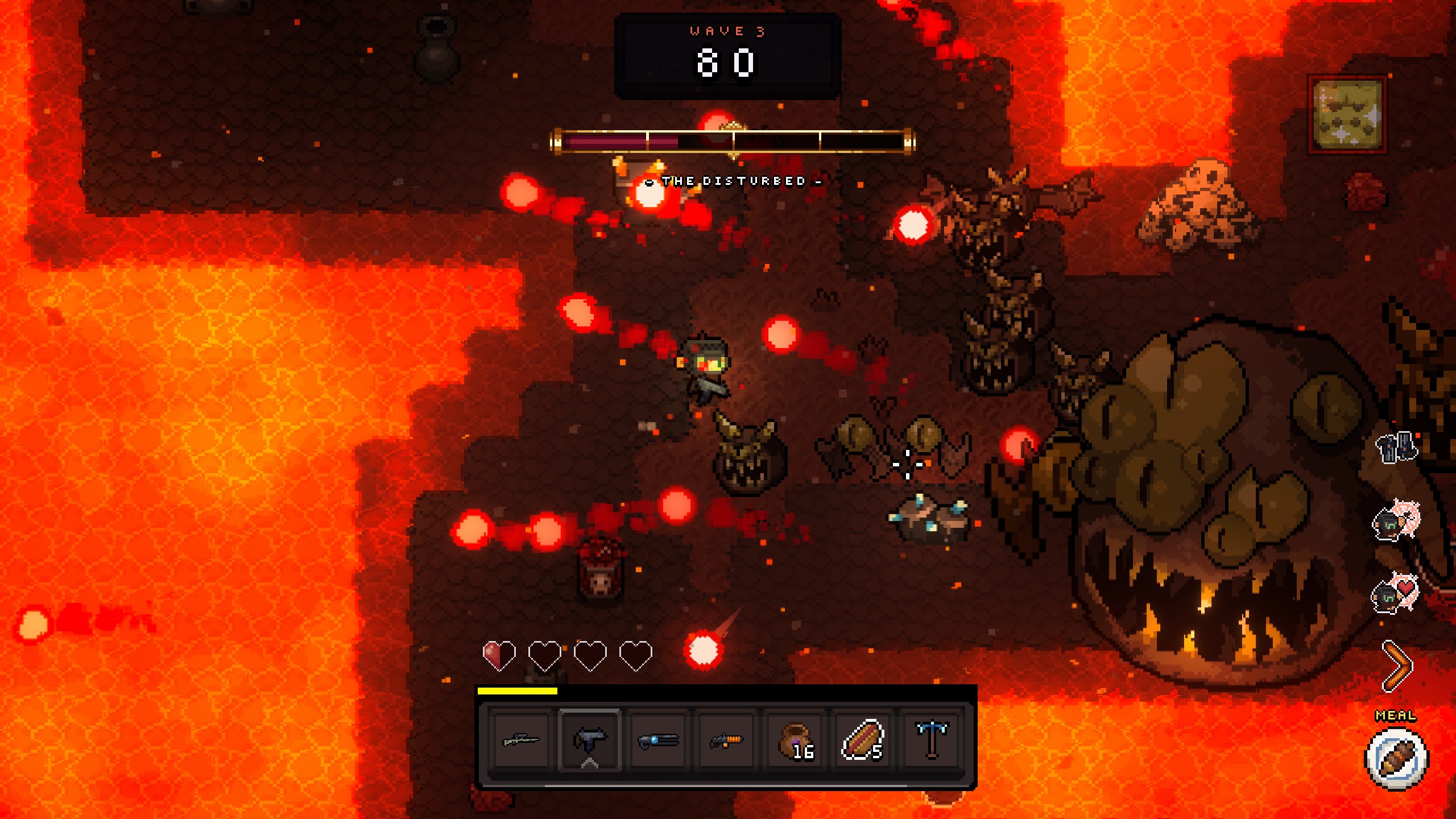 Monkeys Don’t Fear Hell: Disturbed Bullet Hell